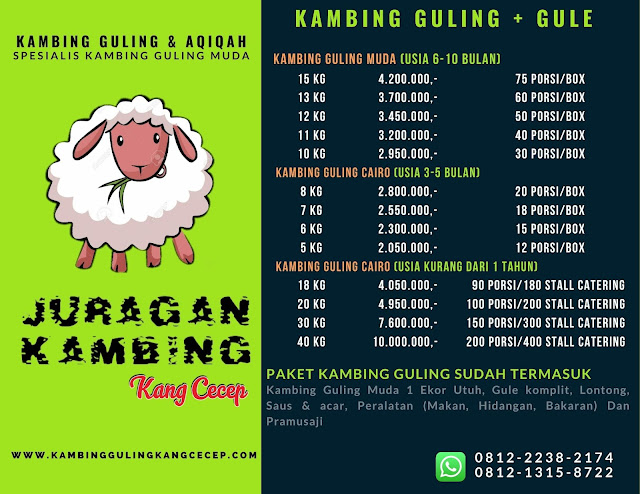 Terbukti Harga Kambing Guling Termurah Di Kota Bandung