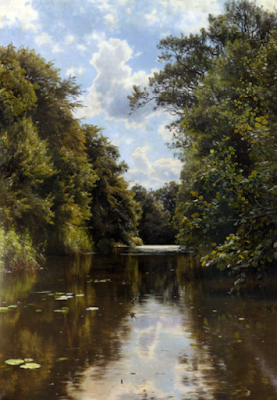 A Summer's Day painting Peder Mork Monsted