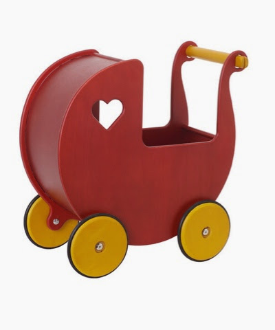 Moover Wooden Heart Pram £42.99