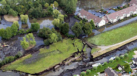 Low-lying Netherlands is vulnerable to flooding, which could worsen with rising sea levels (Credit: BBC.com) Click to Enlarge.