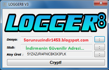 Logger8 Crypter V3 İndir 2016