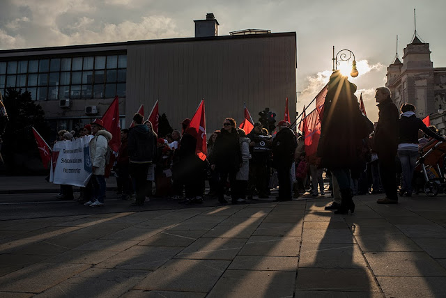 Manifestazione Movimento Trieste Libera Stazione di Sant'Andrea