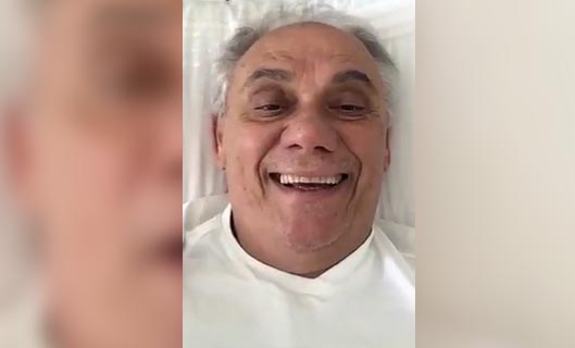 Saudade: Namorada publica no Instagram o último vídeo de Marcelo Rezende. VÍDEO