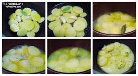 Patatas en blanco