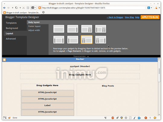 Screenshot Blogger Template Designer 03