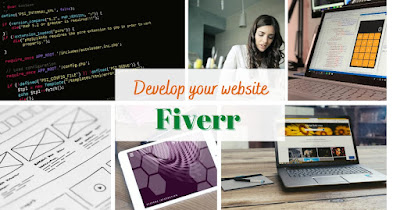 Develop your ecommerce website using Fiverr