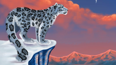 Leopardo de las Nieves