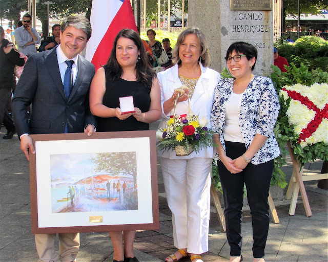 Periodista del Austral de Valdivia premiada en el Día de la Prensa