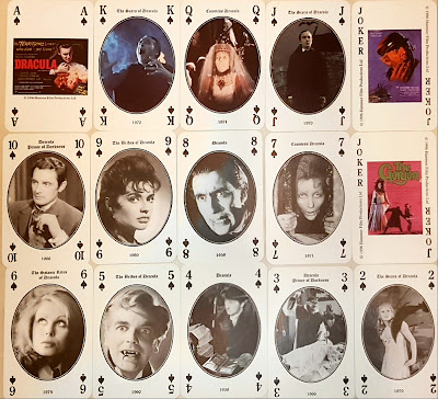 Hammer Horror, playing cards