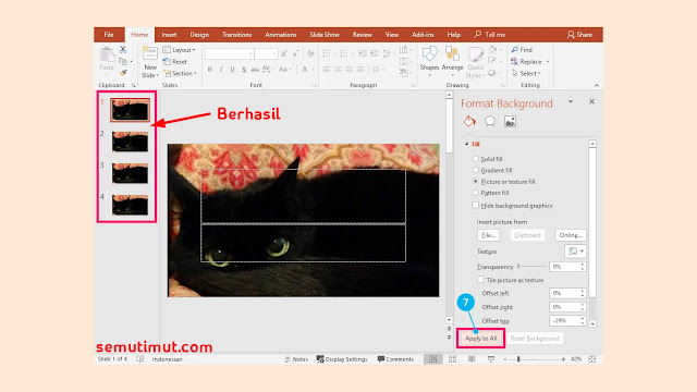 5 Cara Mengganti Background Powerpoint Dengan Gambar Lain Semutimut