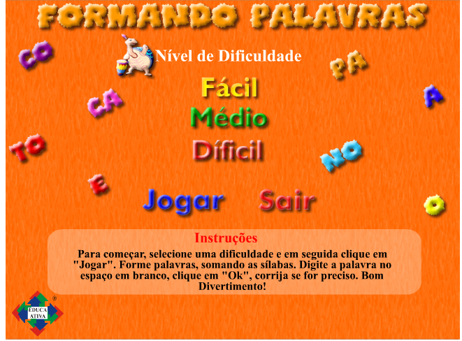 http://www.jogosdaescola.com.br/play/index.php/escrita/440-formando-palavras