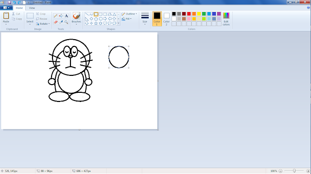 Cara Membuat Gambar di Paint 16