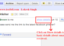 How to trace an Email Sender in Gmail