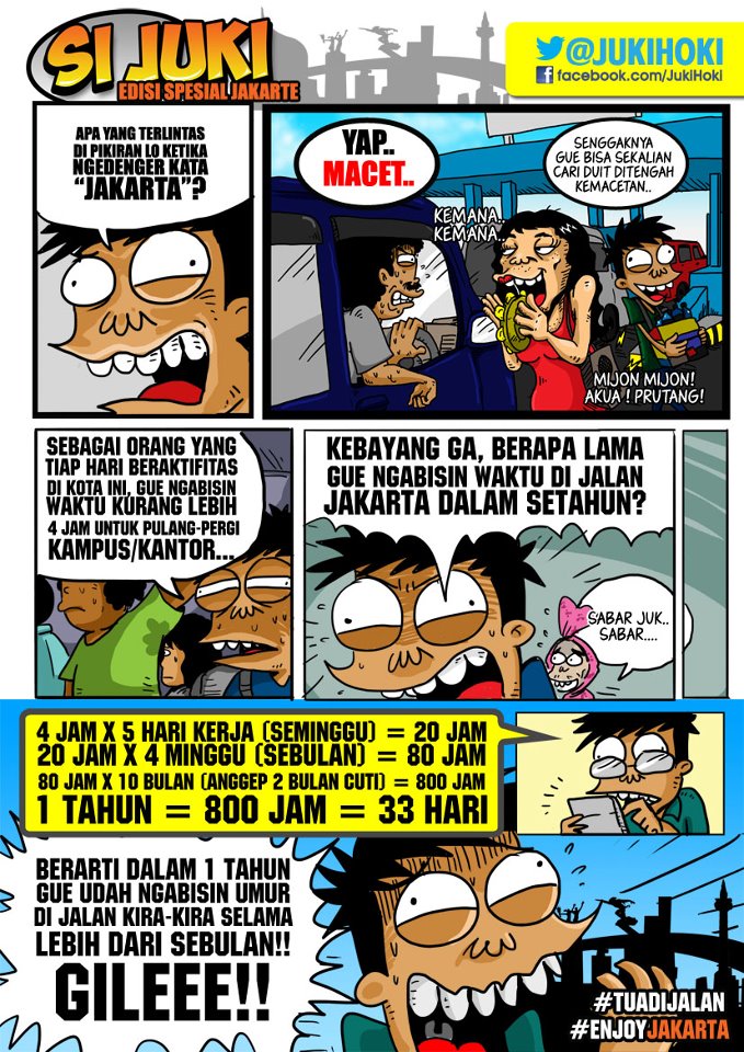 Gambar Lucu, cerita lucu, Komik si JukiGoresan Hati