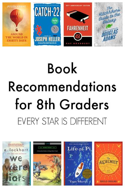 Book Recommendations for 8th Graders