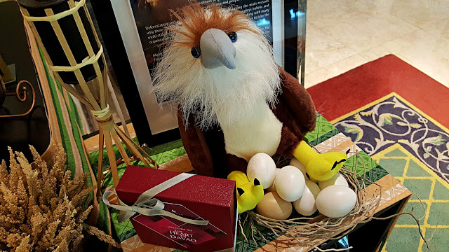 Philippine Eagle Stuffed Toy on sale at Marco Polo Davao