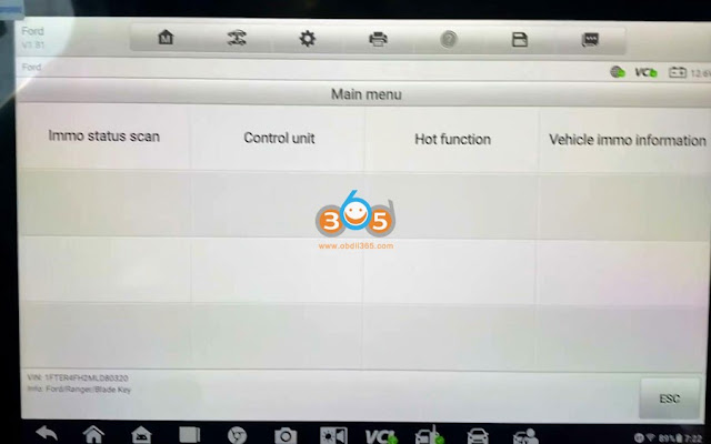 Autel IM608 II Program 2021 Ford Range All Keys Lost 3