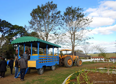 Colônia Witmarsum - Palmeira/PR - Passeio de trator Ponyland