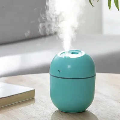 The ultra-quiet portable ultrasonic humidifier keeps your living space clean and properly moisturized hown store