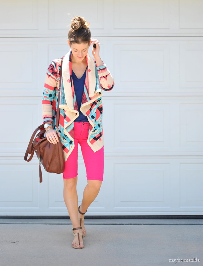 Pink + Aztec // www.maybematilda.com