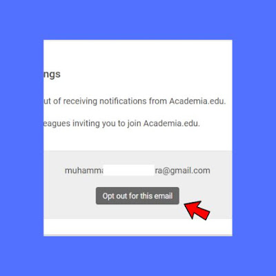 Cara Berhenti Berlangganan Email Academia.edu