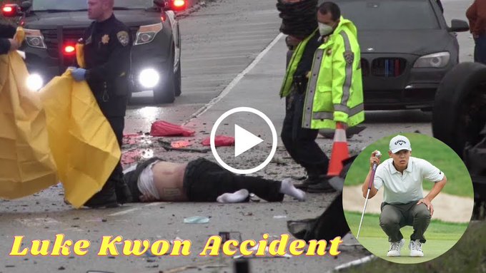 Luke Kwon Accident – Luke Kwon Golf suffered brain injury from accident – Luke Kwon Car Accident Video Viral