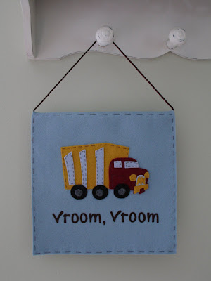 the cutest handmade things for kids: Transportation Themed Boy's Room