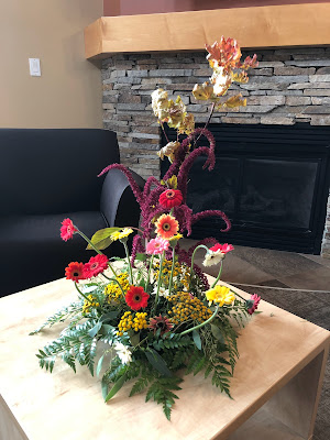 Unique flower arrangement