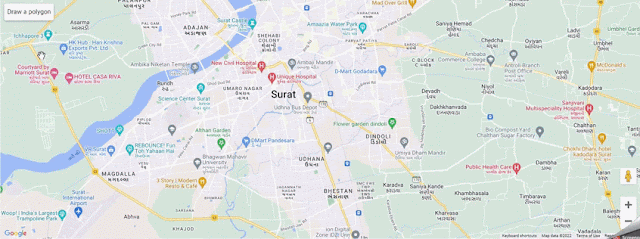 Draw Polygon On Angular Google Map