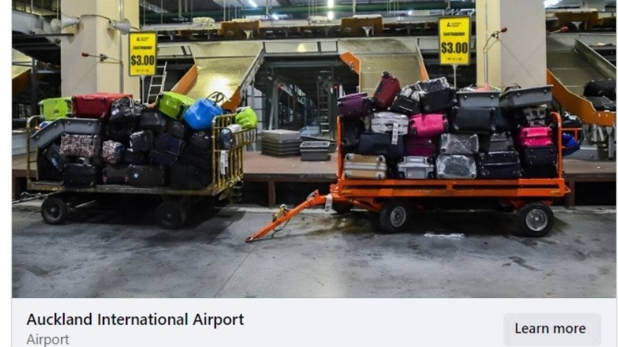 Lừa đảo liên quan đến việc bán hành lý sân bay