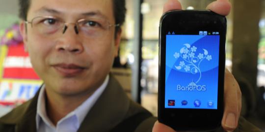 Inilah Tampilan "BandrOs" Smartphone Produksi Indonesia