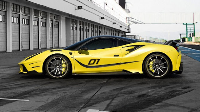 Ấn tượng với Ferrari 488 GTB phiên bản "độ" của Mansory