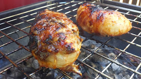 The Comfort Food Chef - Grilled Bacon Wrapped Chicken