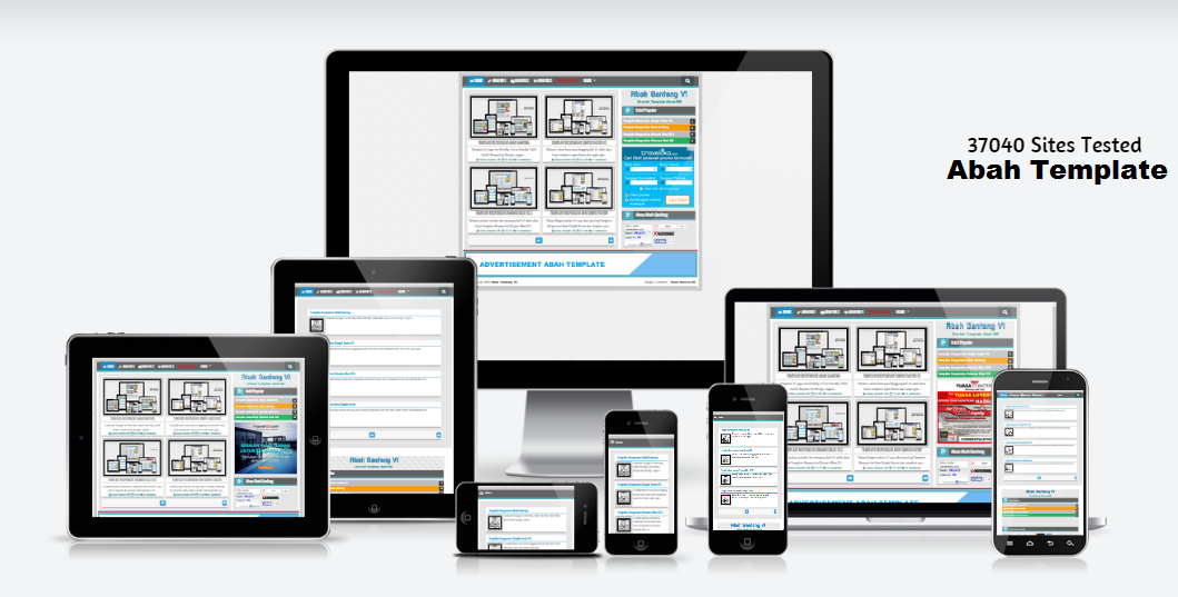 Template Responsive Blogger Abah Ganteng V1