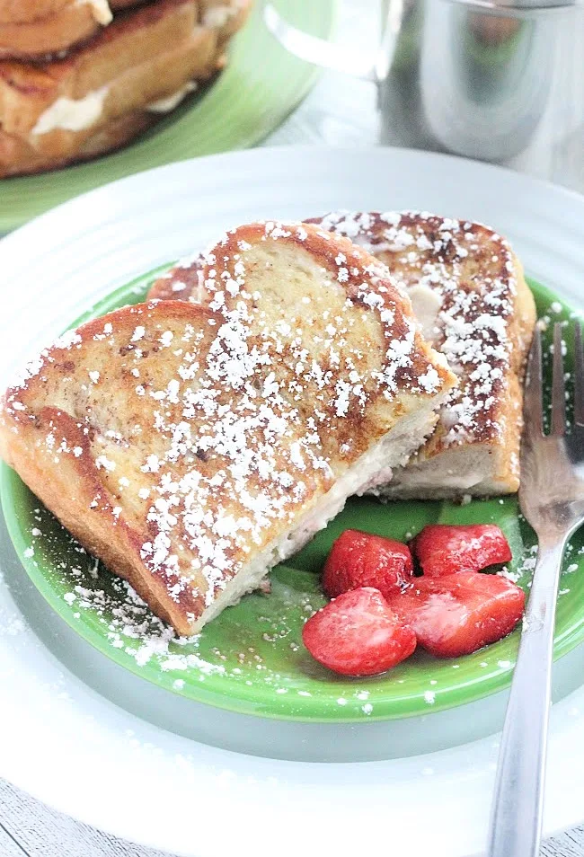 French Toast with Cream Cheese Filling- Recipes My Mom Gave Me