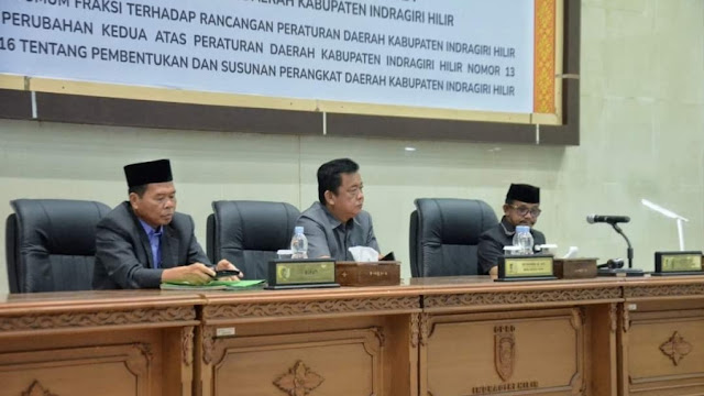 DPRD Inhil Gelar Rapat Paripurna ke-5 Masa Persidangan 1 Tahun Sidang 2024