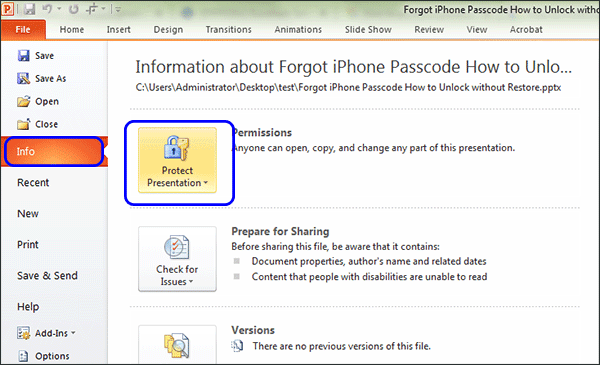 click Protect Presentation