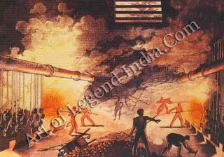 Coal gas, Manufactured gas was first produced in the late 18th century by heating coal in the absence of air. It soon replaced candles and oil lamps as the main source of lighting. The first gas-lit factory was in Manchester, in 1805.