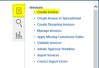 Create 2 Way PO-Matched Invoices in Oracle Fusion