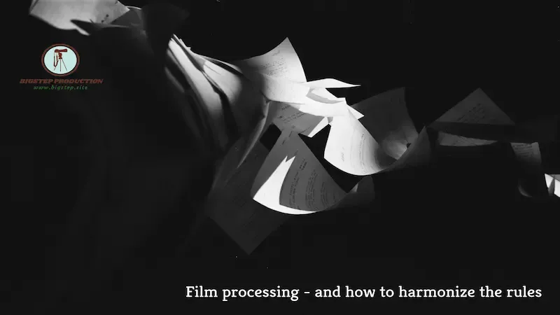 معالجة الفيلم - و كيفية تنسيق القواعد
