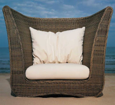 Natural Rattan Sofa