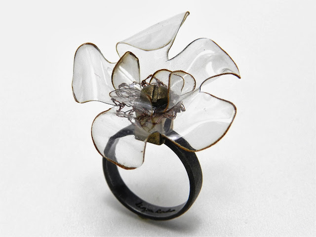 Big Flower Cocktail Ring by Ligia Rocha