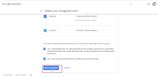 How To Delete Google Account Permanently