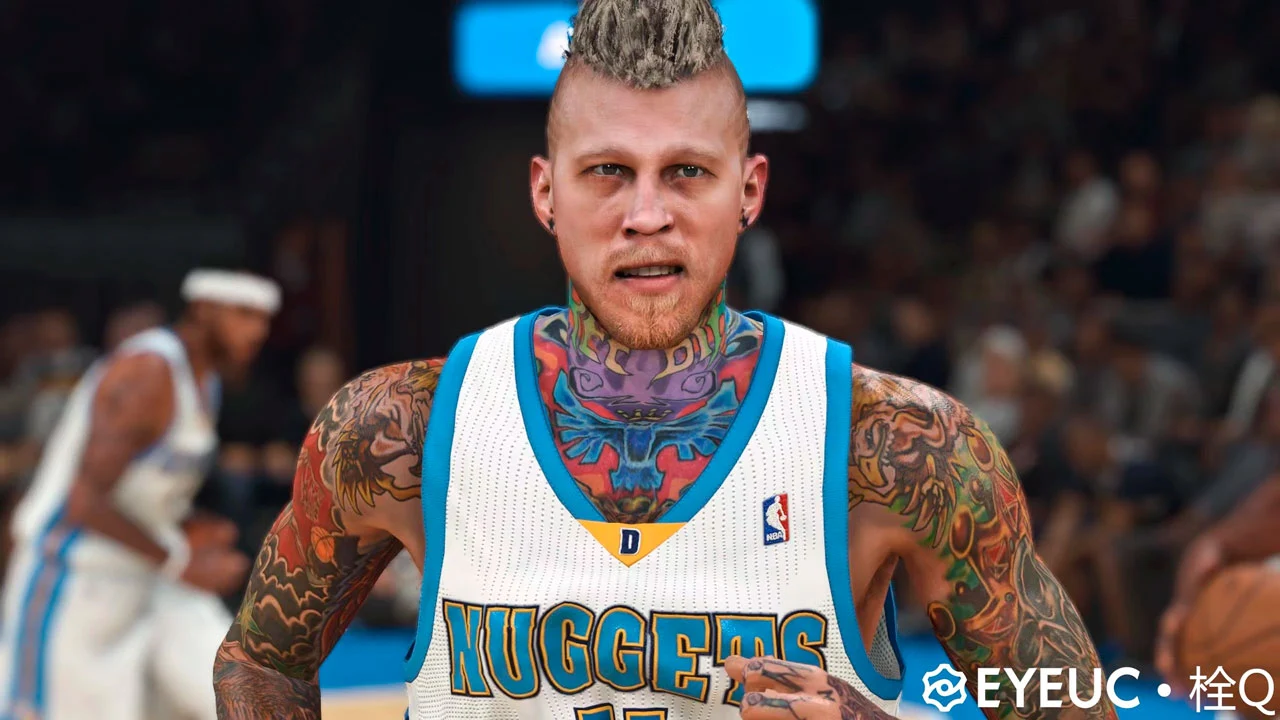 NBA 2K22 Chris Andersen Cyberface