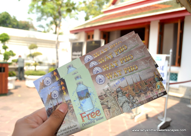 tickets to Wat Pho