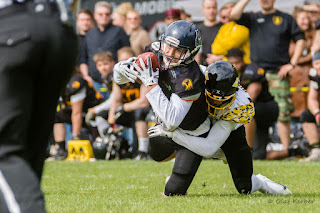 Sportfotografie American Football NRW Münster Blackhawks Düsseldorf Bulldozer