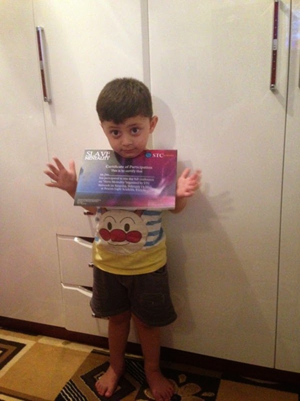 My nephew Ammar Munir Ahmed