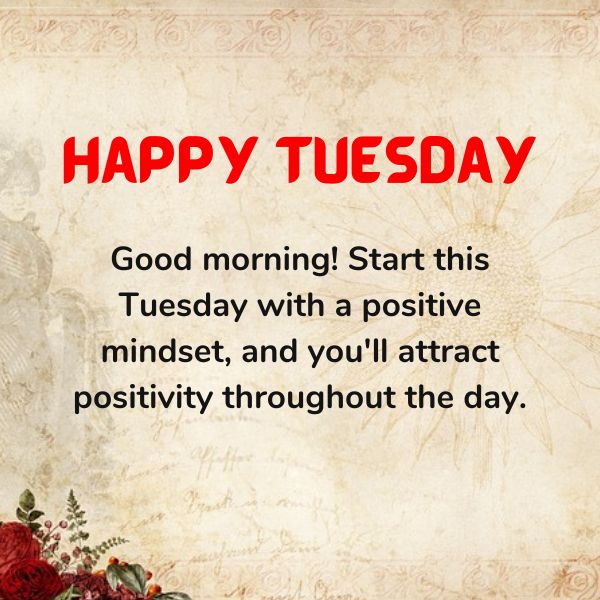 Good Morning Happy Tuesday Images With Positive Blessings and Quotes