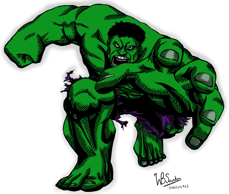 Colored Hulk