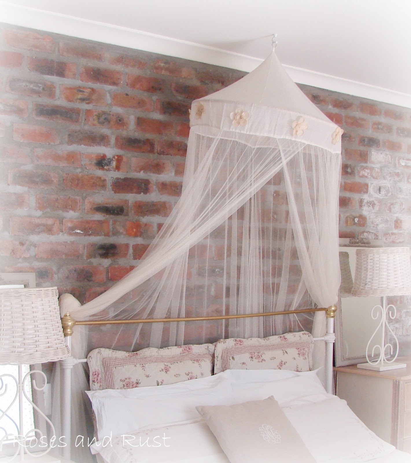 My bedroom - I have the brick wall but am still patiently waiting for ...